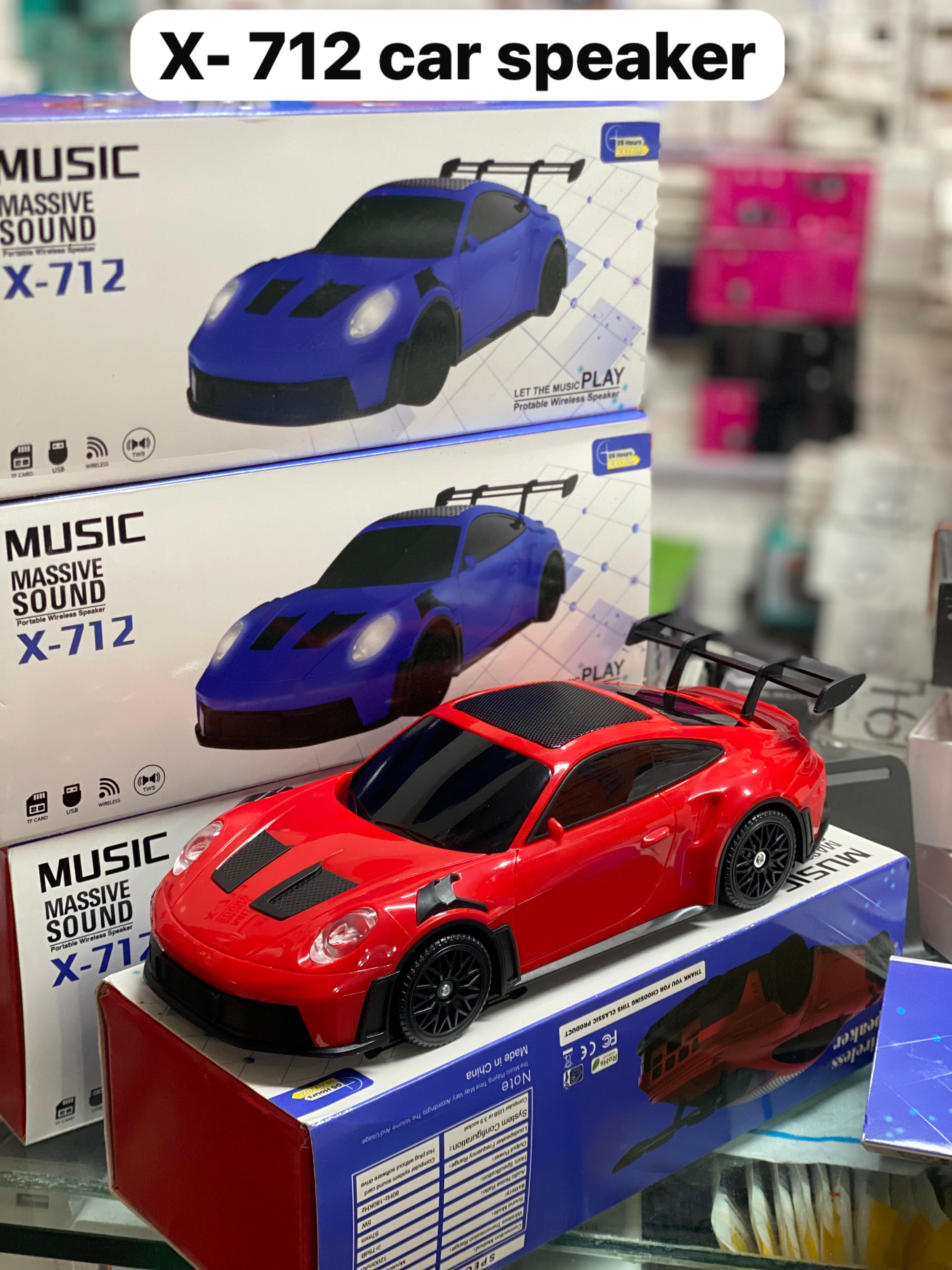 Car shaped speaker